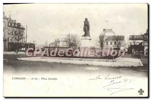 Cartes postales Limoges Place Jourdan