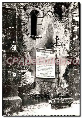 Moderne Karte Oradour sur Glane Bourg martyr 10 juin 1944