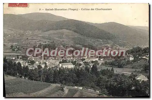 Cartes postales Moselle St Maurice sur Moselle (Vosges) Colline des Charbonniers