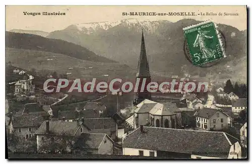 Ansichtskarte AK Moselle St Maurice sur Moselle Le Ballon de Servance