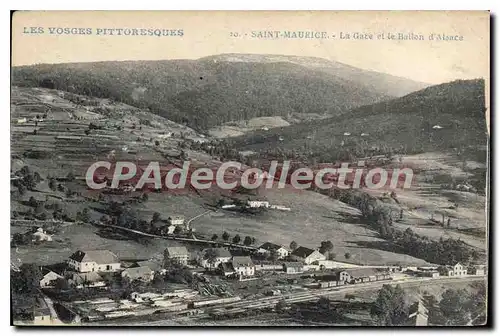 Cartes postales Moselle St Maurice sur Moselle La Gaze et le Ballon d'Alonce