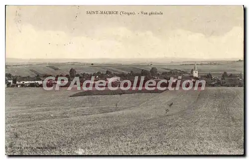 Cartes postales Saint Maurice (Vosges) Vue generale