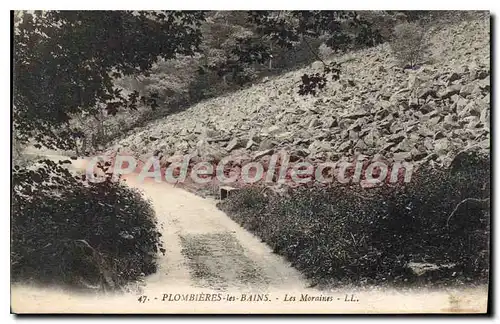 Cartes postales Plombieres les Bains Les Moraines