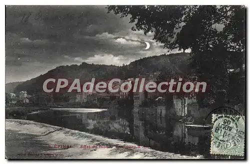 Cartes postales Epinal Effet de lune