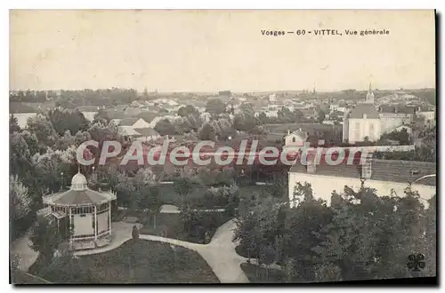 Cartes postales Vosgs Vittel Vue generale