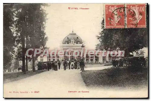 Cartes postales Vittel Vosges Devant Le Casino