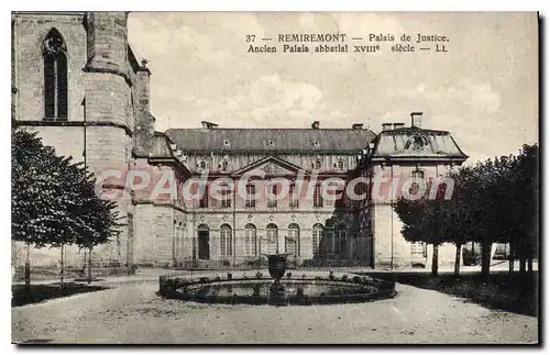 Ansichtskarte AK Remiremont Palais de Justice