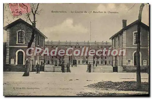 Cartes postales Rambervillers La Caserne du Bataillon de Chasseurs