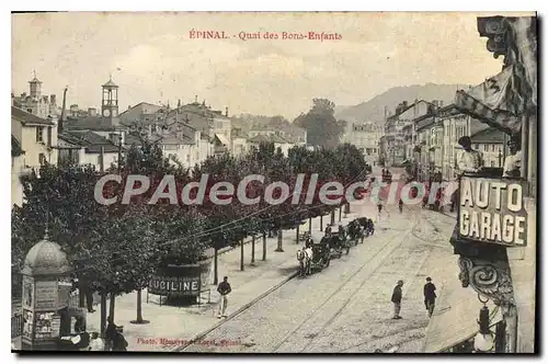 Cartes postales Epinal Quai Bons Enfants