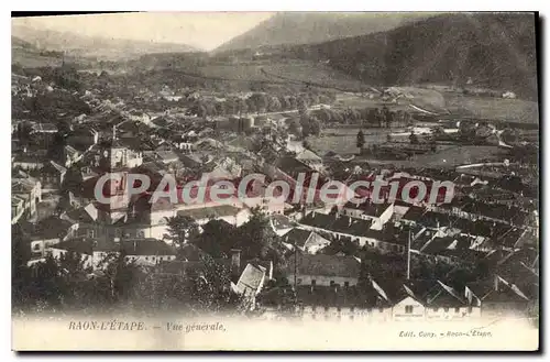 Cartes postales Raon L'Etape Vue generale