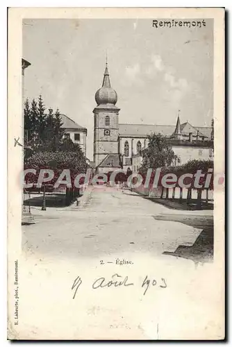 Cartes postales Remiremont Eglise