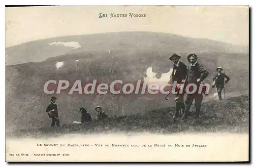 Cartes postales Les Hautes Vosges Au valtin avec vue sur le col de Louschpach