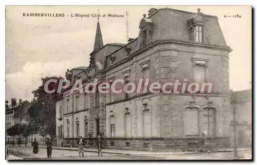 Cartes postales Rambervillers L'Hopital Civil et Militaire