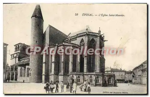 Cartes postales Epinal L'Eglise Saint Maurice