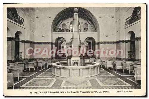 Cartes postales Plombieres les Bains La Buvette Thermale