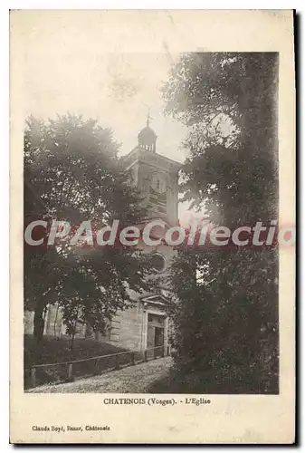 Ansichtskarte AK Chatenois Vosges L'Eglise