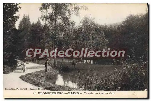 Ansichtskarte AK Plombieres les Bains Un coin Lac du Parc
