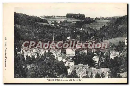 Cartes postales Plombieres dans son nid de verdure