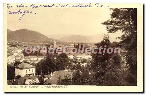 Cartes postales Remiremont Vue Generale