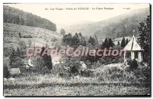 Ansichtskarte AK Les Vosges Vallee du Rudlin Le Chalet Rustique