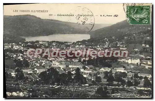 Ansichtskarte AK Les vosges Illustrees Gerardmer Vue Generale