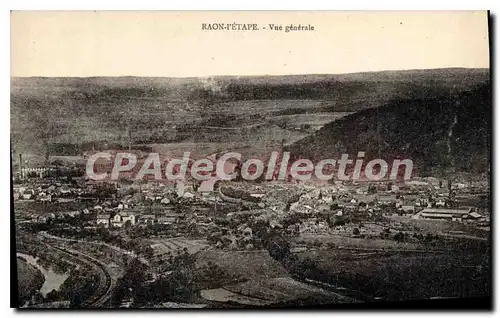 Cartes postales Raon I'Etape Vue generale