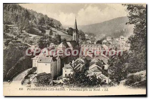 Ansichtskarte AK Plombieres les Bains Panorama pris au Nord