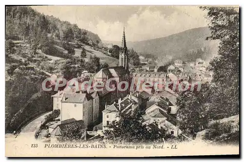 Cartes postales Plombieres les Bains Panorama pris au Nord