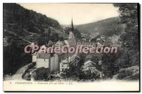 Cartes postales Plombieres Panorama pris au Nord