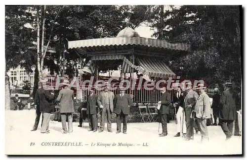 Cartes postales Contrexeville Le Kiosque de Musique