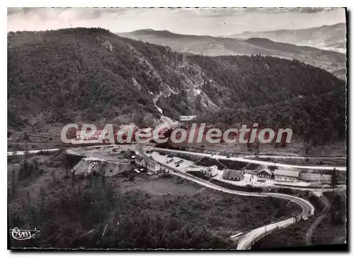 Cartes postales moderne La Schlucht Vosges Vue panoramique aerianne du col