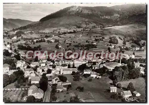 Moderne Karte St Maurice sur Moselle Vosges Vue panoramique aerianne