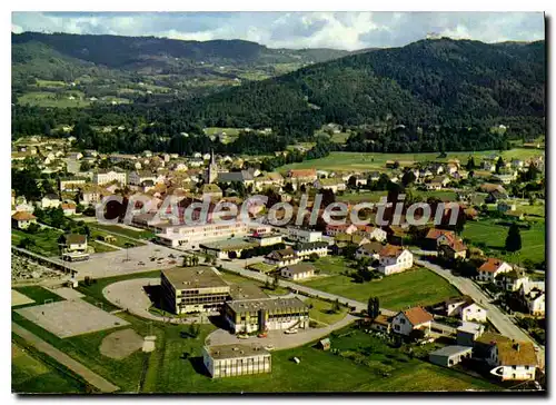 Moderne Karte Vagney Vosges Vue generale Aerienne