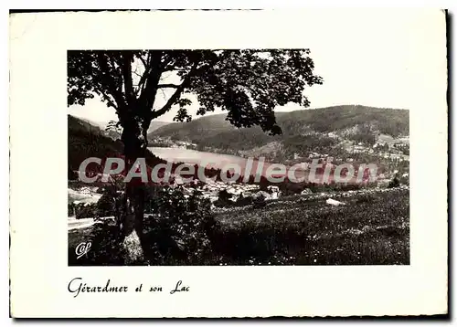 Moderne Karte Gerardmer et son lac