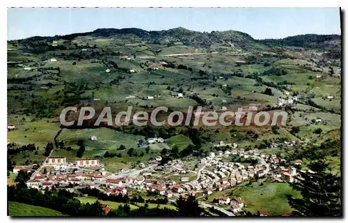 Moderne Karte La Bresse Vosges Vue Panoramique Depuis Supervallee Station Ete Hiver