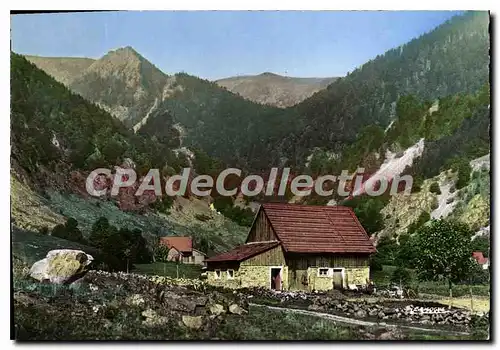 Cartes postales moderne Vallee de la Wormsa Au loin le massif du Hochneck