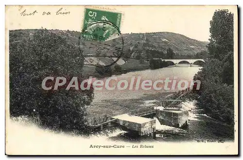 Cartes postales Arcy sur Cure Les Ecluses