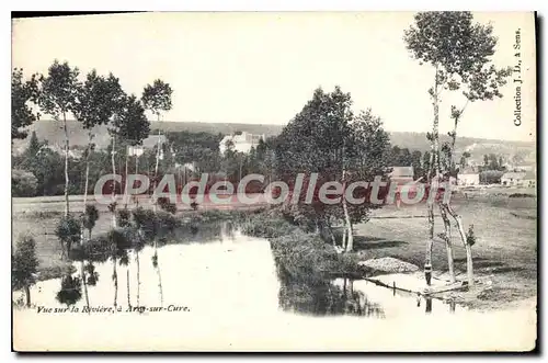 Cartes postales Vue sur la Riviere Arcy sur Cure