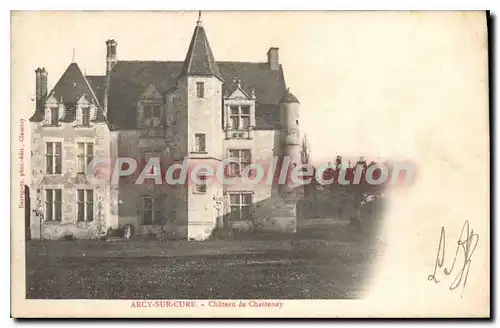 Cartes postales Arcy sur Cure Chateau de Chastenay