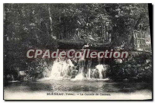 Ansichtskarte AK Bleneau Yonne La Cascade du Chateau