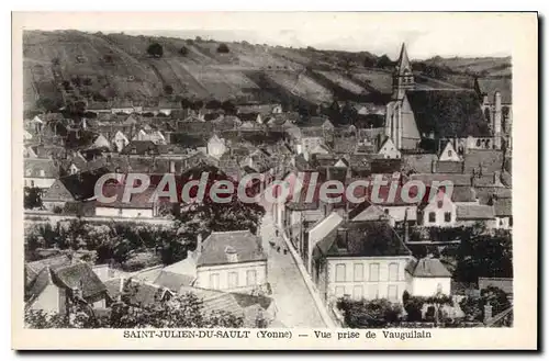 Cartes postales St Julien du Sault Yonne Vue prise de Vaguilain