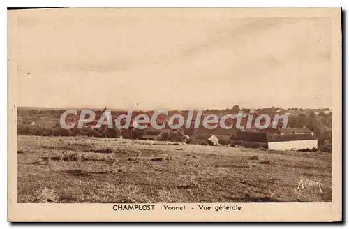 Cartes postales Champlost Yonne Vue generale