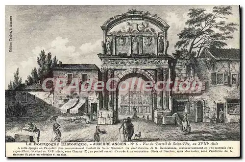 Cartes postales La Bourgogne Historique Auxerre Ancien
