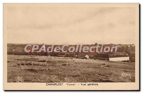 Cartes postales Champlost Yonne Vue generale