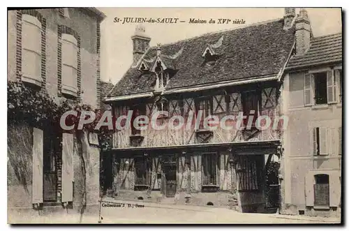 Cartes postales St Julien du Sault Maison du