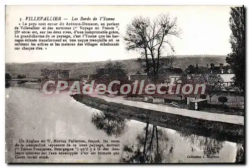 Cartes postales Villevallier Les Bords de I'Yonne