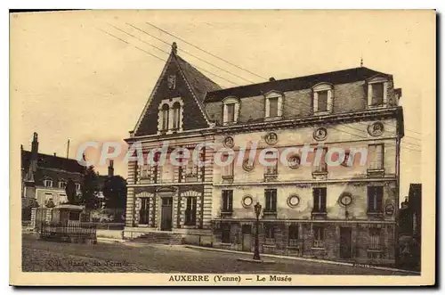 Ansichtskarte AK Auxerre Yonne Le Musee