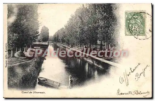 Cartes postales Canal du Nivernais