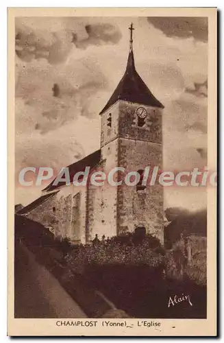 Ansichtskarte AK Champlost Yonne L'Eglise