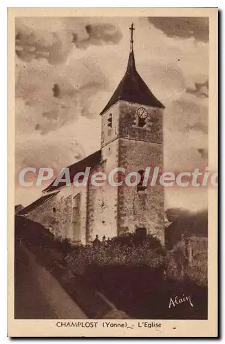 Cartes postales Champlost Yonne L'Eglise